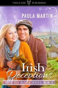 Cover of Irish Deceptions by Paula Martin